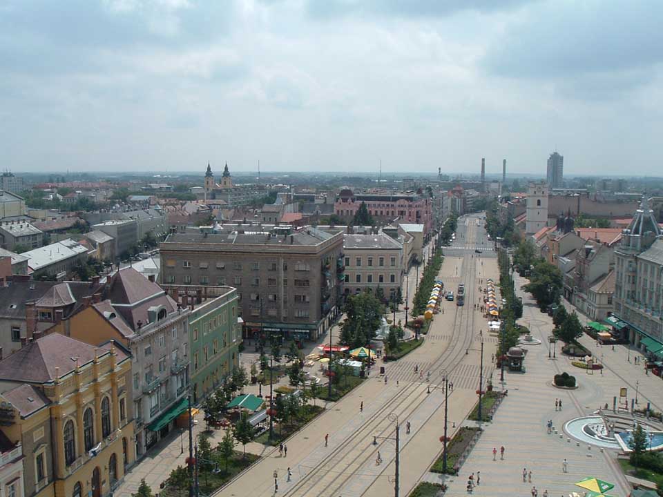Debrecen látképe